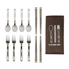캠핑 수저 커트러리 세트, 신형 커틀러리세트, 1개, 커틀러리세트(신형)