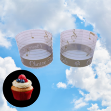 머핀무스띠 띠지 음표 2종 3cm x 14cm 400매, 화살표 타입, 1개