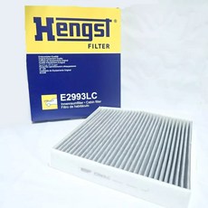 HENGST 冷氣濾網 E2993LC 適用 賓士 W246 W176 C117 X156 Q30, 1個, E2993LC/一片
