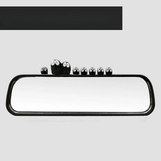 자동차 흡착식 룸미러 흡착 후방 앞유리 광각 흡착부착식, 1개, + 대형 6개 소형 1개 숯볼, 기본 색상