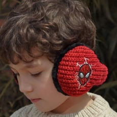 마블 스파이더맨 방한용 접이식 귀마개 남아 초등학생 키즈 어린이