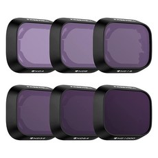 Freewell 하루 종일 – 6팩 ND4 ND8 ND16 ND32 ND64 ND1000 필터 미니 3 프로/미니 3과 호환 (미니 4 프로와 호환되지 않음), Freewell 하루 종일 – 6팩 ND4, ND8,