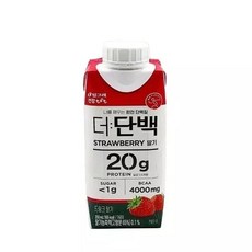 더단백 드링크 딸기 250ml 18개