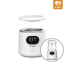Cmore Mini Q 便攜式恆溫溫奶器 溫奶泡奶二合一, 1個, 可攜式恆溫溫奶器