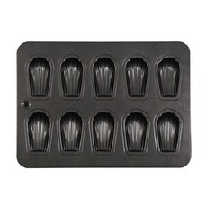 三能 SN9030 10連貝殼模(800系列不沾) - 輕鬆製作美味瑪德蓮蛋糕, 1個
