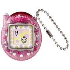 반다이 다마고치 커넥션 클리어 레트로 115128, Pink Glitter