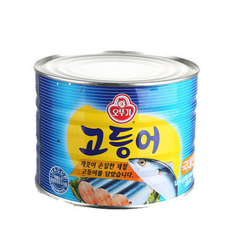 오뚜기 고등어 통조림(캔), 1개, 1.8kg