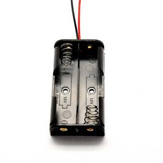 AI電子 2節3號 AA電池盒 3V 帶線, 1個, 2