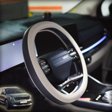 2026 쏘렌토 핸들커버 투톤 사각 하이브리드 제트비, 쿨그레이