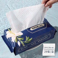 【加大 強韌性 嚴選木漿】廚房抹布 懶人抹布 吸水 去油, 1個, 一次性抹布 20公分80張一包