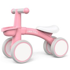boso 4륜 밸런스 바이크 유아 승용 장난감 2-3세, 현재 재고핑크