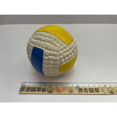 BETOYS 狗玩具 乳膠發聲 幼犬解悶互動拋投訓練, 1個, 大號 白色 排球, 白色