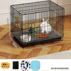 친칠라 케 철망 복층 닭사육장 화이트(64x435x94cm) 메추리 닭장 양계망, 1개, D. 블랙 49354cm 암호화 스타일패키지