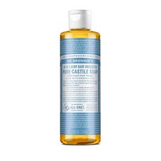 닥터 브로너스 액상비누 베이비 무향 Dr. Bronner's - Pure-Castile Liquid Soap (Baby Unscente, 1개