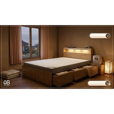 100% 국내생산 슈퍼싱글침대 <서랍수납형> 네츄럴황토숯볼 착불배송 LED등 원적외선방사+에너지귀사문석보료는 잠도잘자고 허리에도움되는침대 흙침대 돌침대 환자는 귀사문석보료추천합니다, 황토숯슈퍼싱글보료