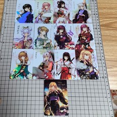 適暢專營 新年祈福收藏卡 美女 古風 可愛 蘿莉 新年禮物 收藏珍品, 彩閃