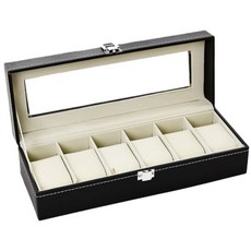 시계 보관함 손목시계보관함 다칸분리형 진열정리용, 블랙, 1개