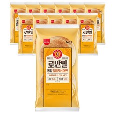 삼립 로만밀 통밀 잉글리쉬머핀 240g (60gX4개입) x 12개 / 맥머핀 냉동 모닝빵 아침대용 간편식, 12세트