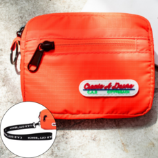 디티그린 수납력 좋은 여행용 나일론 방수 카드 지갑