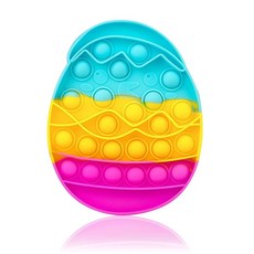 아이스크림 피젯 장난감 푸시 버블 감각 장난감 만 3 4 5 7 8세 유아용 실리콘 스트레스 해소 작은 물건 생일 파티 선물 교실 상품 여행 피젯 여아 남아 성인용, 달걀, 1개