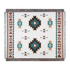 타닥 에스닉 블랭킷 캠핑 러그 소파 블랭킷 담요, 090 x 090cm, 1개, 선셋 브리즈