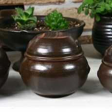 500g 고추장 고추가루 항아리 장독대