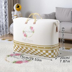 이불 보관 가방 분류 의류 대용량 수하물 이사용 휴대용 포장, 1개, 3. 1