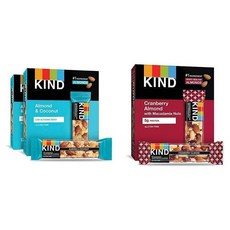 KIND 카인드 아몬드 코코넛 + 크렌베리 아몬드 1.4kg, 36개, 40g