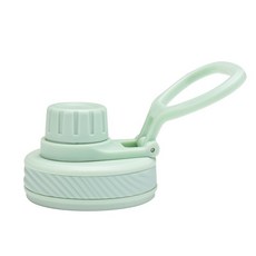 現貨速發 1L/650ML不鏽鋼保溫杯杯蓋 便攜提手運動水壺杯蓋 車載咖啡杯蓋 彩色手提隨身杯蓋, 淡綠（運動款）, 1個