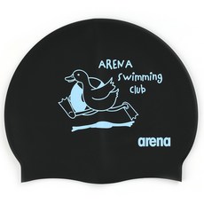아레나 썸머덕 실리콘수모 A6AC1AC03, BLACK, 1개