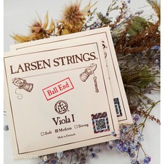 LARSEN STRINGS Viola I (Medium) - 丹麥製球狀尾, 中提琴A弦, 1個