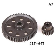 메탈 메인 기어 모터 피니언 트럭 부품 초과, 5. 2164T, 1개