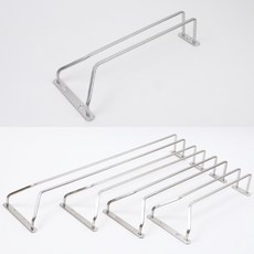 [넓은삽입구 다양한길이 고급스텐304] 와인잔걸이 거치대 랙 렉, 1개