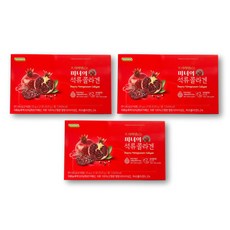 프리미엄 미녀의 석류 콜라겐 젤리 스틱 터키산 튀르키예산 석류 농축액 피쉬콜라겐, 3세트