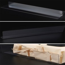 생활모아 L형 투명 칸막이 6cm 책상칸막이