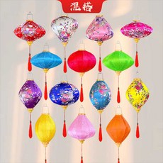 베트남 호이안등불 인테리어 감성 빈티지 식당 야경, 18인치 1노트 스타일