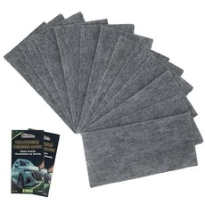 모찌바지 나노 스파클 천 자동차 스크래치 제거기 차량용 6팩 스크래치 제거기 자동차 스크래치 수리용 샤인 천 스크래치 수리 스크래치 페인트 잔여물 소용돌이치기, 12pcs/Pack