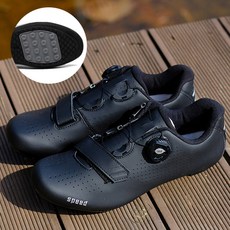 Emotional Stuff 自行車騎行鞋 平底踏板鞋 全黑, 45(280)