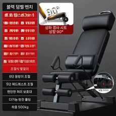 벤치프레스 접이식헬스벤치 가정운동 덤벨 스툴 접이식 싯업 보조기구 피트니스 장비 가정용 다기능 운동 보드 벤치 프레스, 6)13 in 1