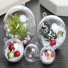 퍼니 원형 투명캡슐 아크릴볼 14cm 원형아크릴 투명볼 아크릴원통, 1개, 투명공원-14cm