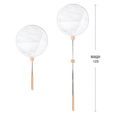 숲 체험학습 5단길이조절 잠자리채 캠핑놀이 자연관찰, 1개