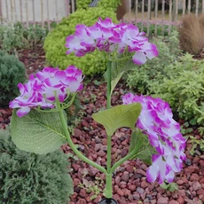 태양광 수국 지상 장착 조명. 정원 빌라 축제 파티 분위기에 적합한, 01 Purple, 01 0-5W의 경우