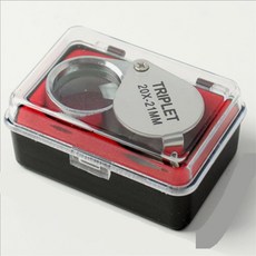 권사장 미니 돋보기 20배율 독서확대기