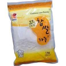 뚜레반 찹쌀가루 100프로 1kg 떡재료전문