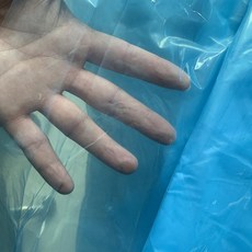 롤 비닐 농사 농업용 폭 텃밭 투명 두께 방수 대형, 2m, 8S 라이트블루 무방울 필름, 1m, 1개