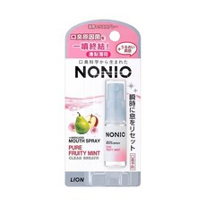 獅王 NONIO 淨涼噴劑 冰炫薄荷/澄橘薄荷/清梨薄荷 5ml, 1個, 清梨薄荷5ml(粉)