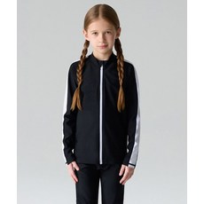 MUSINSA STANDARD KIDS 볼드 라인 워터 래쉬가드 [블랙/화이트] 167194