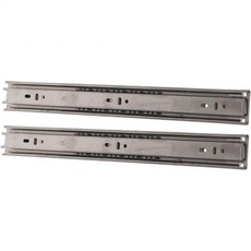 포미예스 2개 접이식 측면 마운트 볼 베어링 서랍 레일 무소음 설계 고내하중