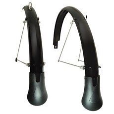 머드플랩이 있는 플래닛 바이크 카스카디아 재활용 플라스틱 세트, 1 650bx60mm/27.5"x2.3" Fits 65