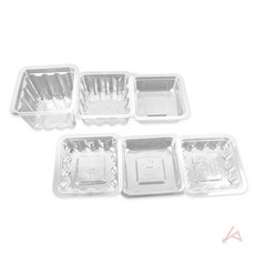 진짜수박 투명 소분용기 1p 일회용도시락, 200g